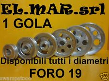 Puleggia Foro 19 mm 1 gola