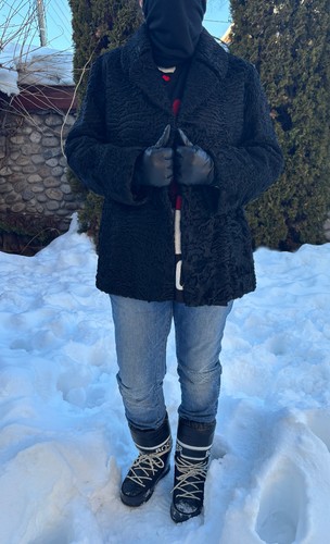 Cappotto pelliccia karakul - di,