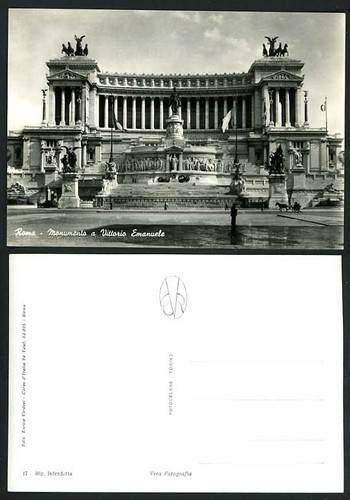 Italy old postcard rome - italy,