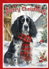 Biglietto di Natale cane