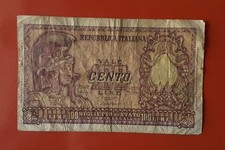 BANCONOTA 100 LIRE ITALIA