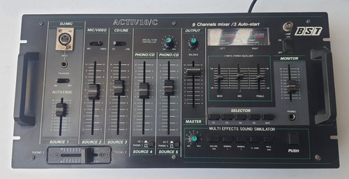 Mixer bst 9canali anni - mixer, 80
