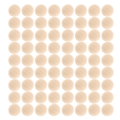 300 pcs wood - wood, balls