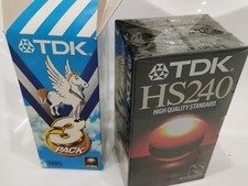 Pack 3 Cassettes VHS 240 High