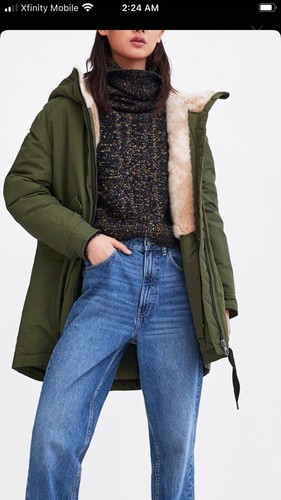 Zara new oversized - oversized, parka