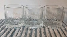 Set 3 bicchieri da whisky