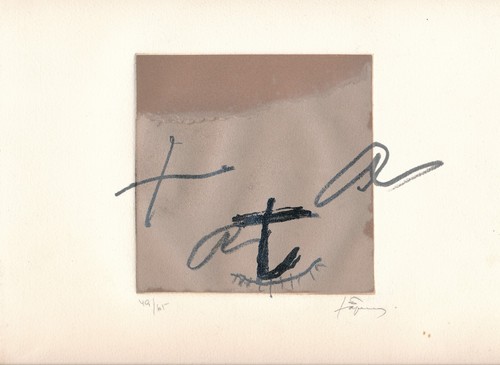 Antoni tàpies gravure - antoni,