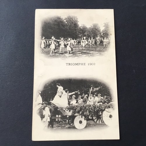 Cpa paris triomphe 1902 - triomphe,
