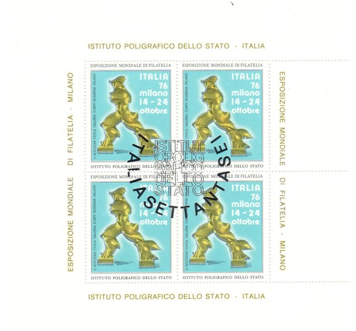Erinnofilo foglietto ipzs - foglietto,