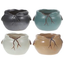  4 Pcs Pentola Ceramica in Vasi Da Fiori Decorativi Vaso Fioriera