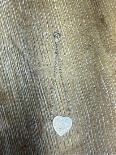 Collana doppio cuore tiffany - cuore, &