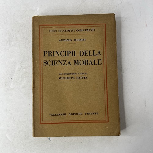 Antonio rosmini principii - antonio,