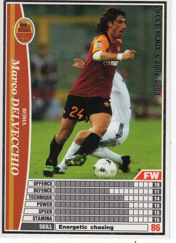 Figurina card wccf european - figurina,
