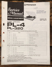 Pioneer PL-4 PL-320