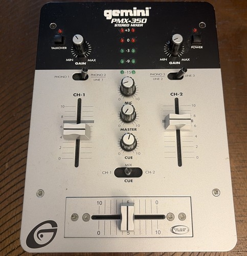 Gemini pmx 350 mixer stereo - mixer,