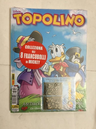 Topolino 3292 con francobolli - topolino,