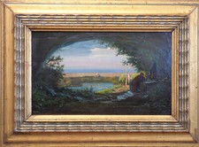 Dipinto ad olio ' ' ""Lago di