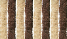 TENDA PORTA PARAMOSCHE ANTI INSETTI CINIGLIA RIGATA MARRONE/BEIGE VARI MISURE