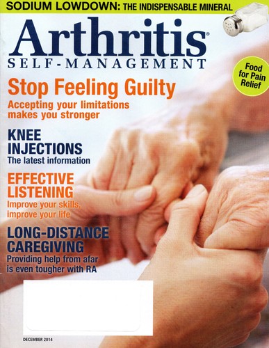 Arthritis self management - arthritis, self-management