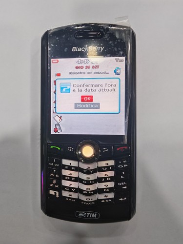 Blackberry 8100 nero nuovo con - blackberry,