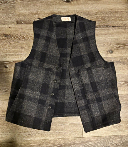 Filson gilet uomo grigio/nero