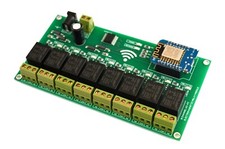 Relè WIFI 8 canali modulo 10A