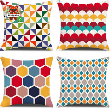 Set Di 4 Cuscini Divano