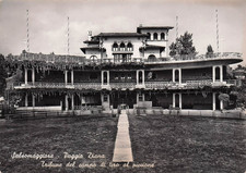 07007) CARTOLINA SALSOMAGGIORE POGGIO DIANA TRIBUNE TIRO PICCIONE VAGGIATA PARMA