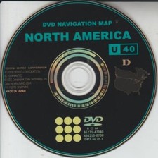 Toyota DVD Mappa Navigazione