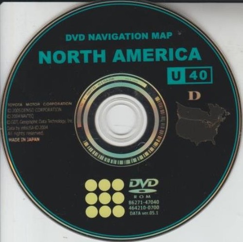 Toyota dvd mappa - toyota,