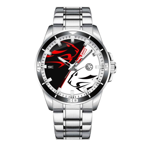 Orologio polso acciaio - da,