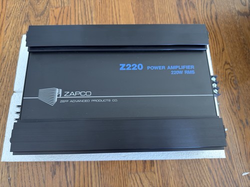 Vintage zapco amp z220 - vintage, ii