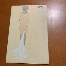 KIRCHNER Raphaël L’ENVIE cartolina originale (1900)  ILLUSTRATA WIEN