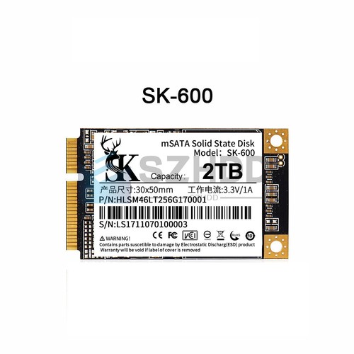 Ssd interno msata per - 2, tb