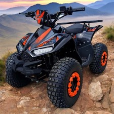 KXD Quad ATV 125CC Automatico Mono marcia Ruote da 7” con Limitatore