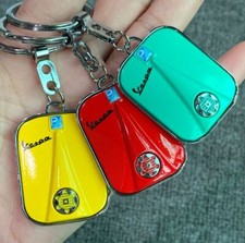 Portachiavi Vespa Portachiavi Scudo Piaggio Gadget Vespa Cromato diversi colori