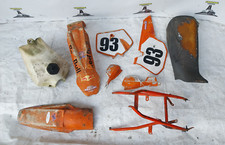 carena serbatoio ktm  GS MX 250 544  1985 1988 parafango telaietto coda paramano