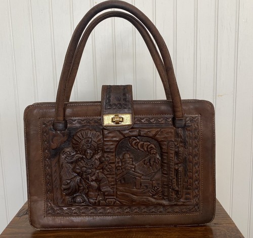 Borsa vintage azteca lavorata