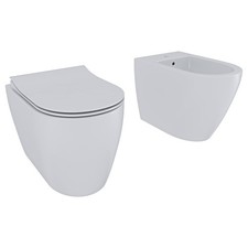 Coppia sanitari filomuro - , vaso