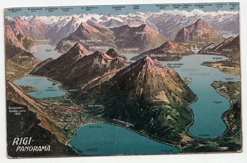 Panorama rigi anno - rigi., 1910