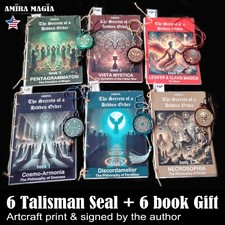 Magic Grimoire Book Esoteric Order Occultism Secret Societies Black Occult Set 6