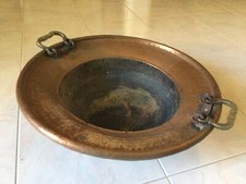 Braciere in rame fine 800 Inizi 900 Ø 50 cm Kg. 3,600  (*)