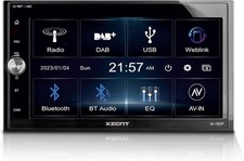XZENT X-107 2 DIN Autoradio Media Center Sistema multimediale per auto, camper