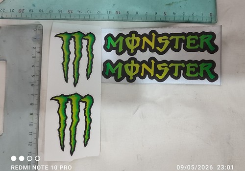 Adesivi vinile monsters - adesivi,