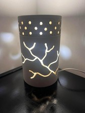 Lampada Lume artigianale design Pietra  Leccese "Corallo" elegante rustica moder