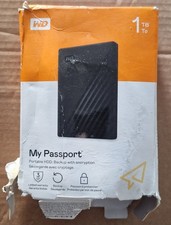 WD 1TB My Passport Nero
