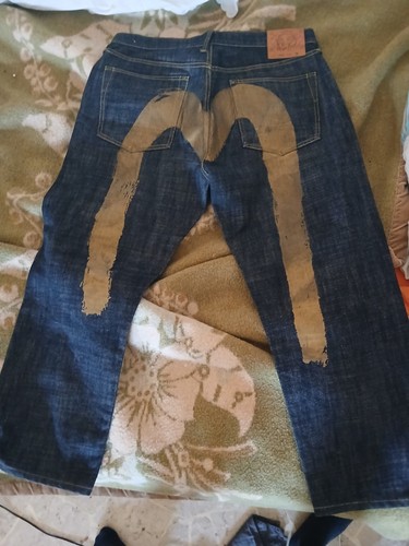 Vintage evisu jeans gold - vintage,