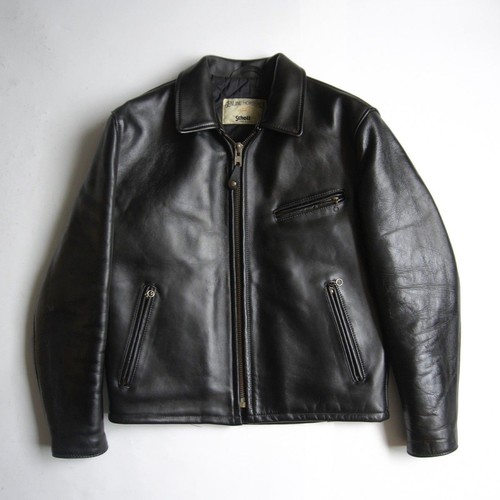Giacca pelle schott single - giacca,
