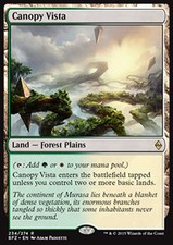 MTG CANOPY VISTA EXC - PANORAMA DI FRONDE - BFZ - MAGIC