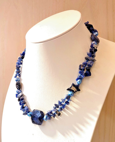 Collana pietre dure - pietre,